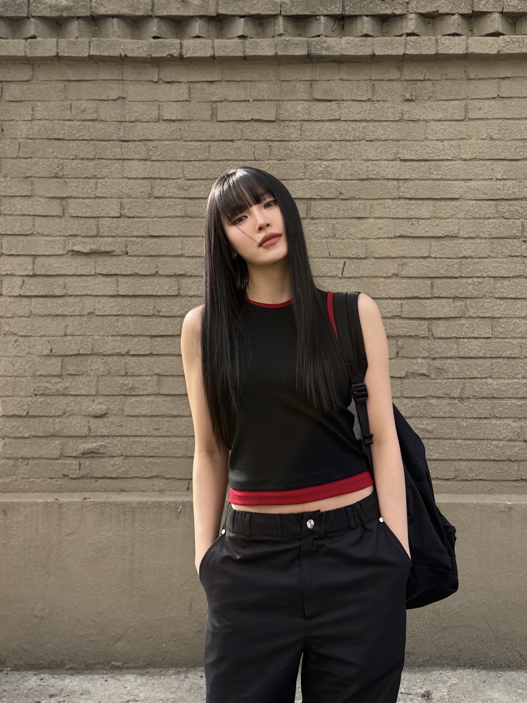 Rick Owens Low Sneakers Black Milk 착용 스타일 - 2