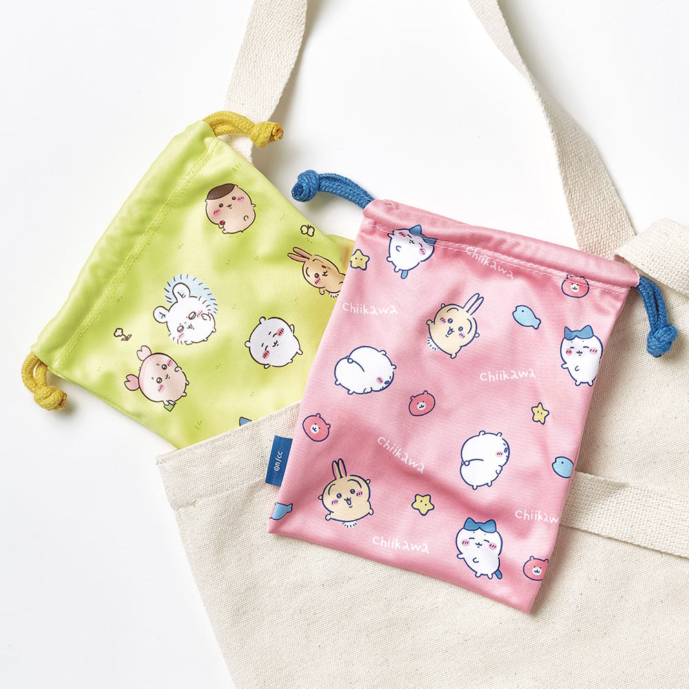 대원미디어 먼작귀 캐릭터 스트링 파우치 2종(Daewonmedia Chiikawa String Mini Multi Pouch 2 Type) - 3
