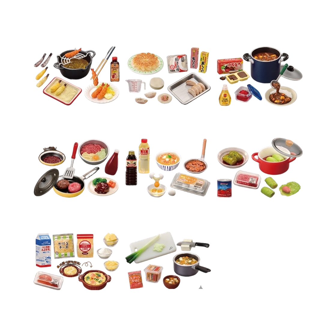 리멘트 푸치샘플 귀갓길 좋은 냄새 저녁밥의 추억 (8개입)(Re-Ment Petit Sample Delicious Dinner Memories On The Way Home (8 Blind Boxes)) - 2