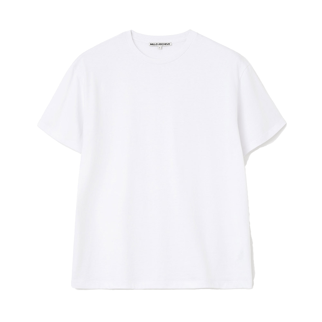 밀로 아카이브 캐주얼 챕터 티셔츠 화이트(Millo Archive Casual Chapter T-Shirt White)