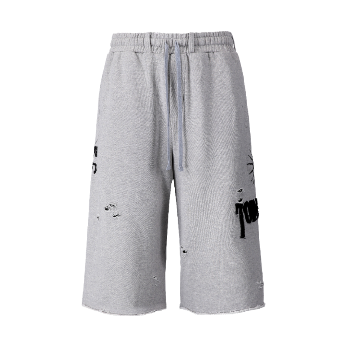톤얼타이드 에프에이에프 스웻 버뮤다 팬츠 그레이(tornortied F.A.F Sweat Bermuda Pants
Gray)