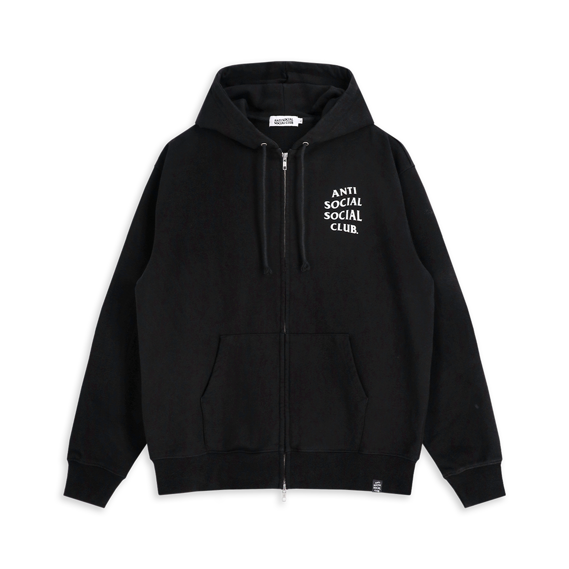 TI26A0300451 Anti Social Social Club OG Logo Hood Zip Black