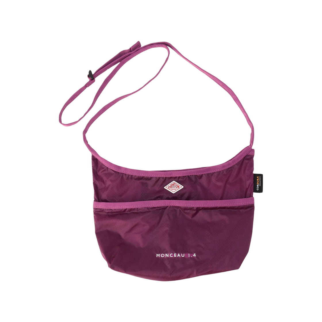 단톤 몽소 1.4 코듀라 나일론 립스탑 사코슈 퍼플(Danton Monceau 1.4 Cordura Nylon Ripstop Sacoche Purple)