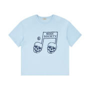 NODI Dead Sound Society Crop Tee Sky Blue