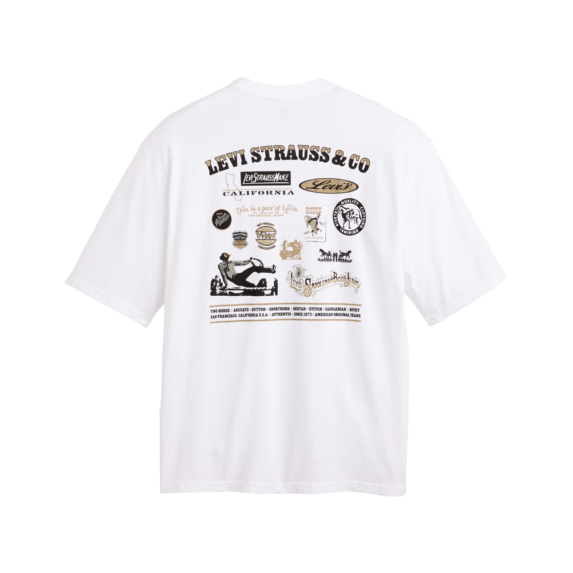 리바이스 워크웨어 그래픽 티셔츠 화이트(Levi's Workwear Graphic T-Shirt White) - 2