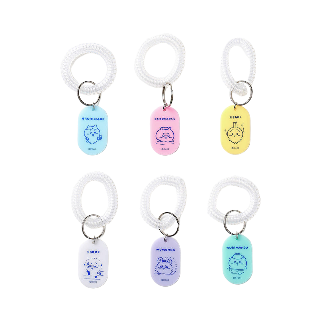 대원미디어 먼작귀 캐릭터 사우나 아크릴 랜덤 키링(Daewonmedia Chiikawa Sauna Acrylic Random Keyring)