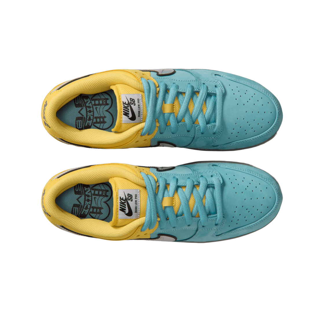 나이키 SB 덩크 로우 라이트닝 앤 데님 터콰이즈(Nike SB Dunk Low Lightening and Denim Turquoise) - 2