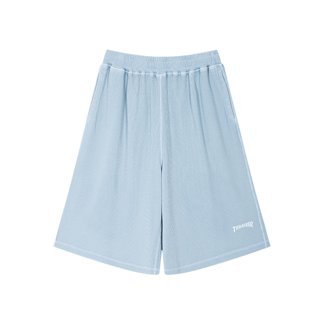 트레셔 피그먼트 와플 버뮤다 팬츠 터키(Thrasher Pigment Waffle Bermuda Pants Turquoise)