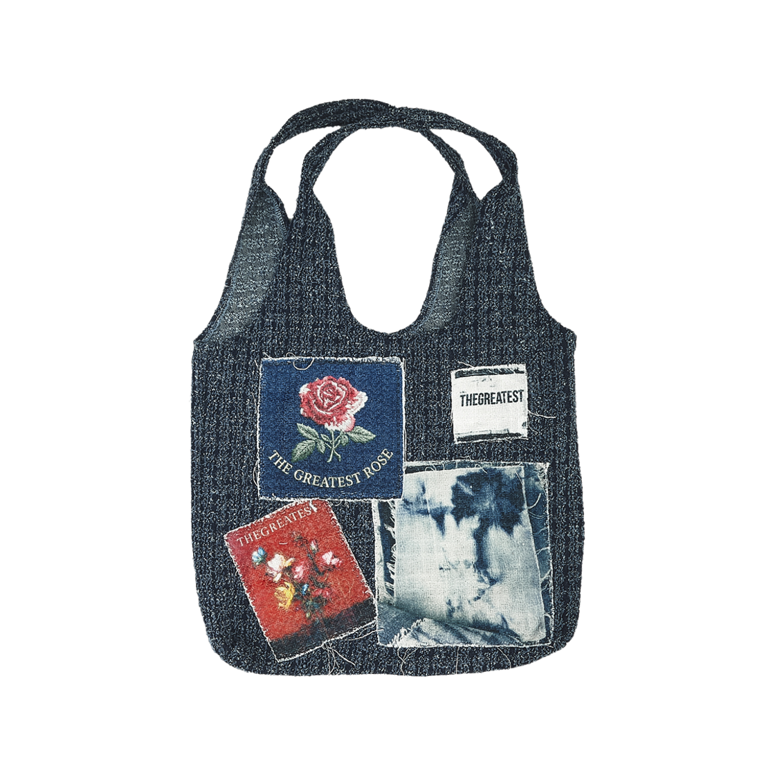 더그레이티스트 멀티 패치데님  토트백(The Greatest Multi Patch Denim Totebag) - 1