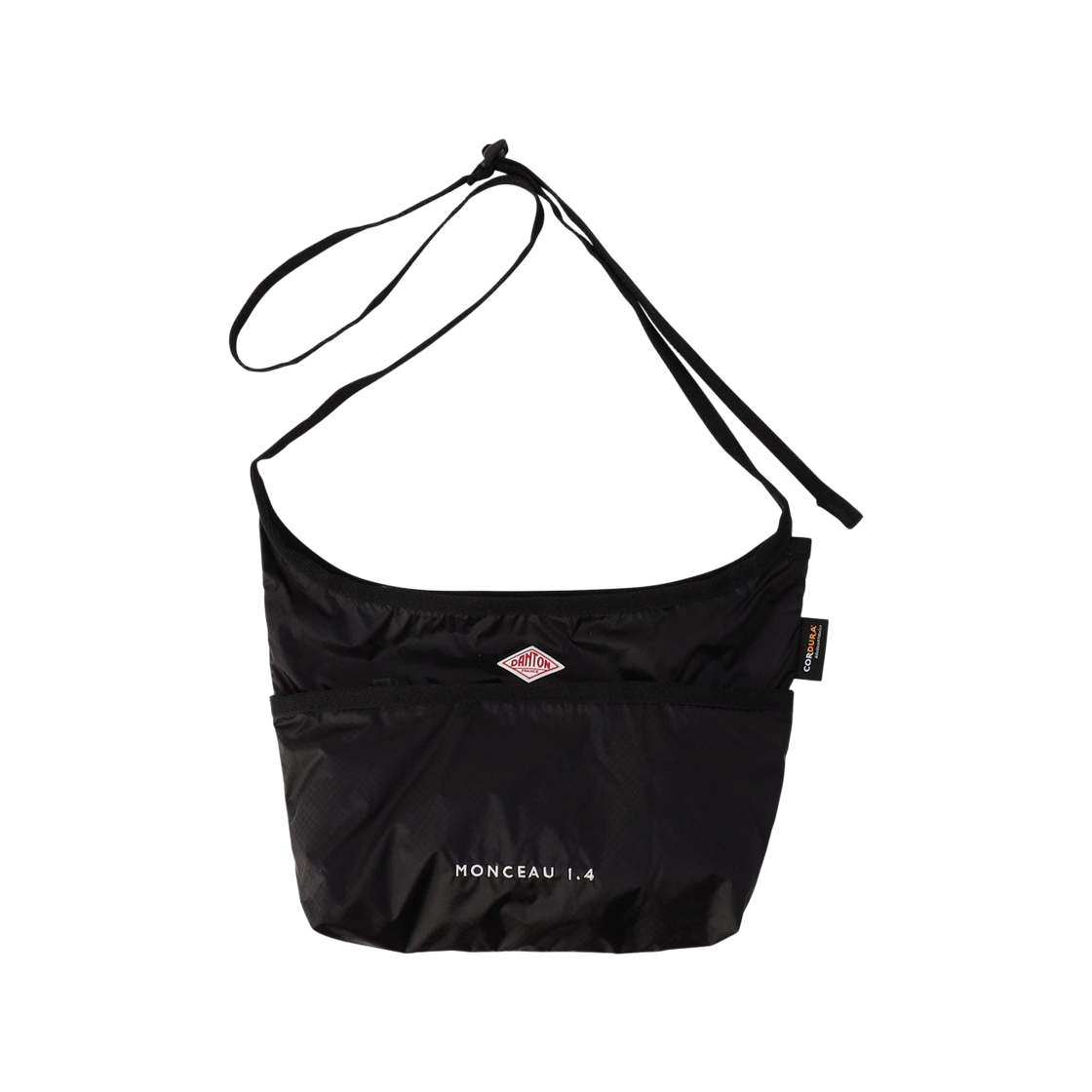 단톤 몽소 1.4 코듀라 나일론 립스탑 사코슈 블랙(Danton Monceau 1.4 Cordura Nylon Ripstop Sacoche Black)