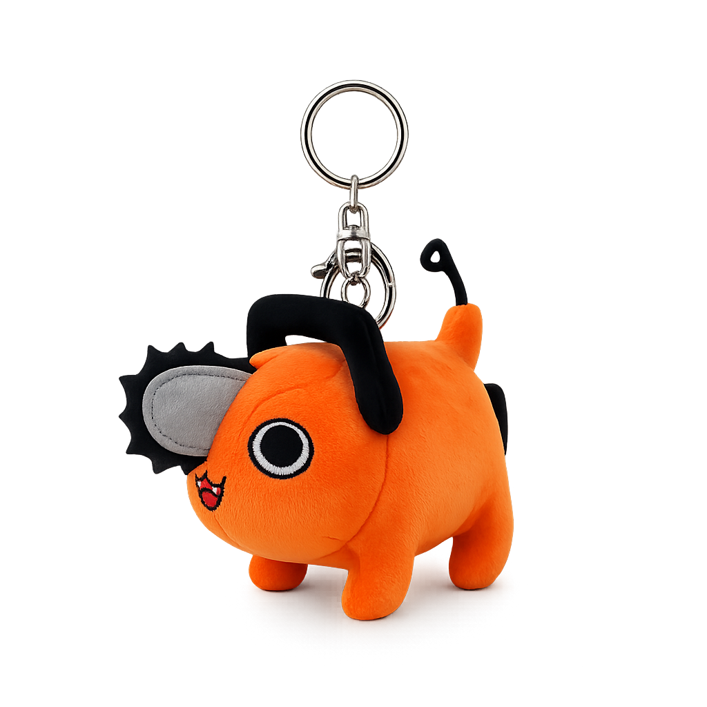 드림씨앤씨 체인소맨 포치타 키링 인형 8cm(Dream C&C Chainsaw Man Pochita Keyring 8cm)