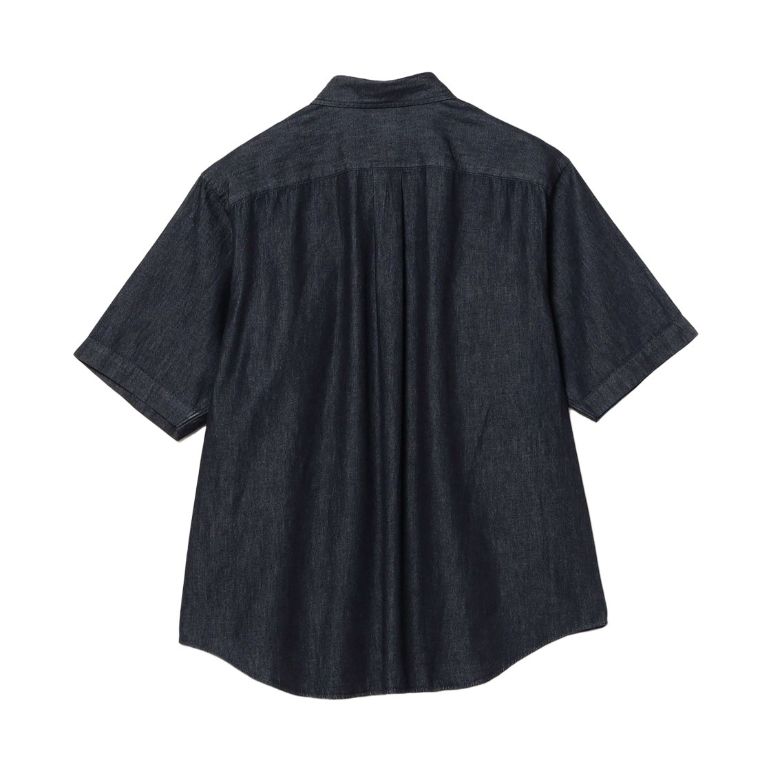 단톤 도트 버튼 다운 던가리 숏슬리브 셔츠 인디고(Danton Dot Button Down Dungaree Short Sleeve Shirt Indigo) - 2