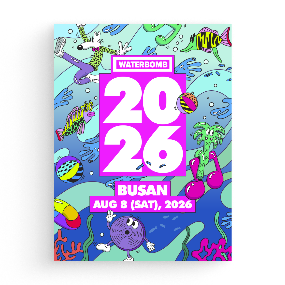 [8/8 토] 부산 2차 티켓([8/8 SAT] BUSAN PHASE 2 Ticket)
