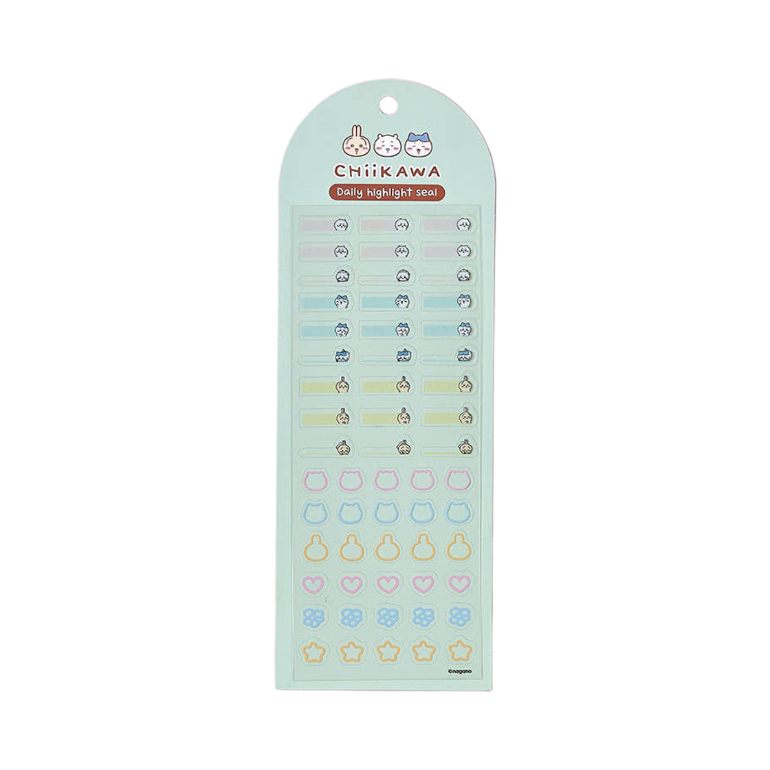 대원미디어 먼작귀 캐릭터 데일리 다꾸 포인트 하이라이트 스티커 2종(Daewonmedia Chiikawa Daily Deco Sticker 2 Type) - 3