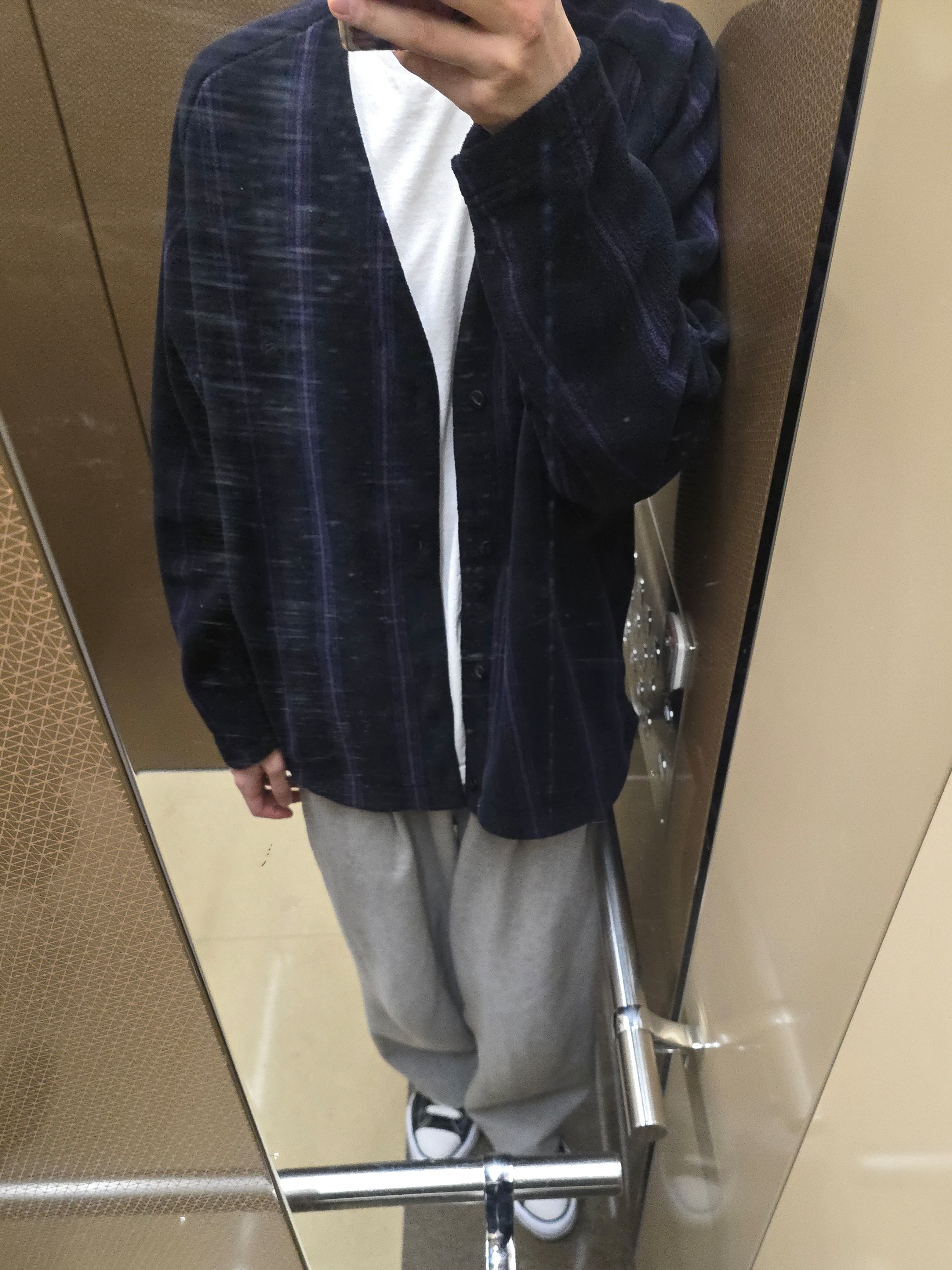 Maison Mihara Yasuhiro Peterson OG Sole Canvas Low Sneakers Black 착용 스타일