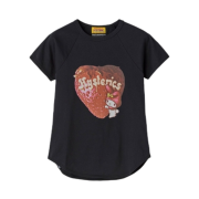 (W) Hysteric Glamour x Sanrio My Strawberry T-Shirt Black