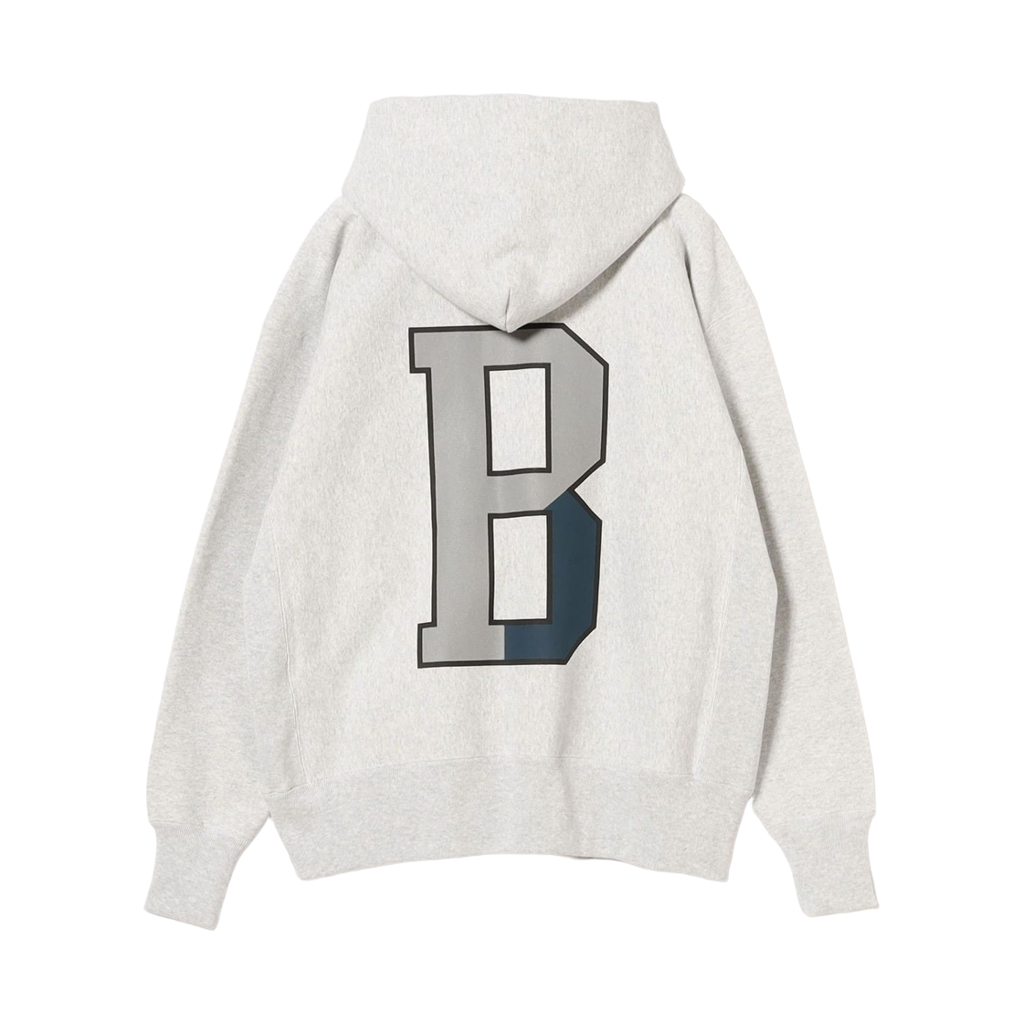 필그림 서프+서플라이 x 챔피온 포 블루 러그 프린트 후드 그레이(Pilgrim Surf+Supply x Champion for Blue Lug Print Hoodie Gray) - 2