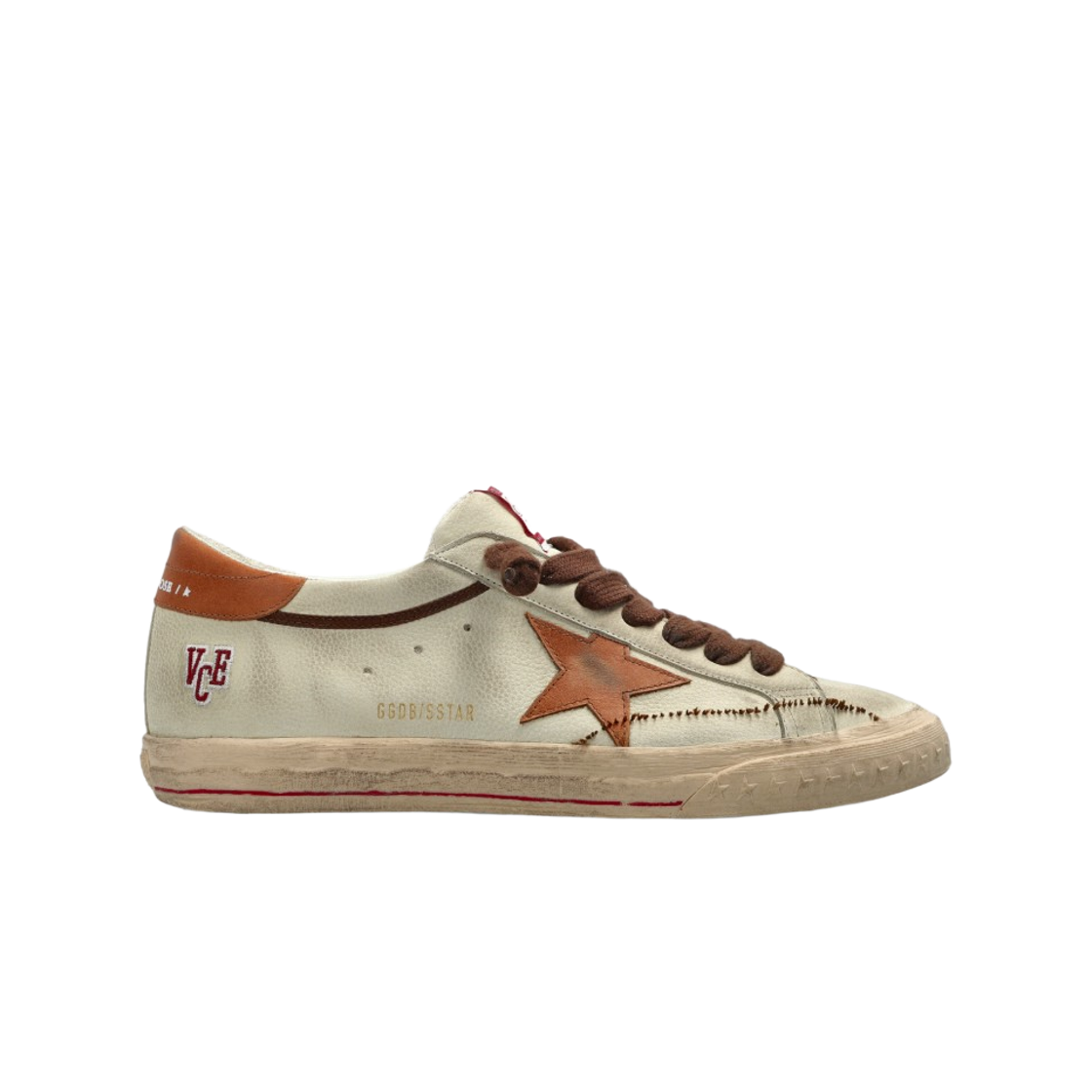 GMF00758-F008110-15400 Golden Goose Superstar Leather Sneakers Beige