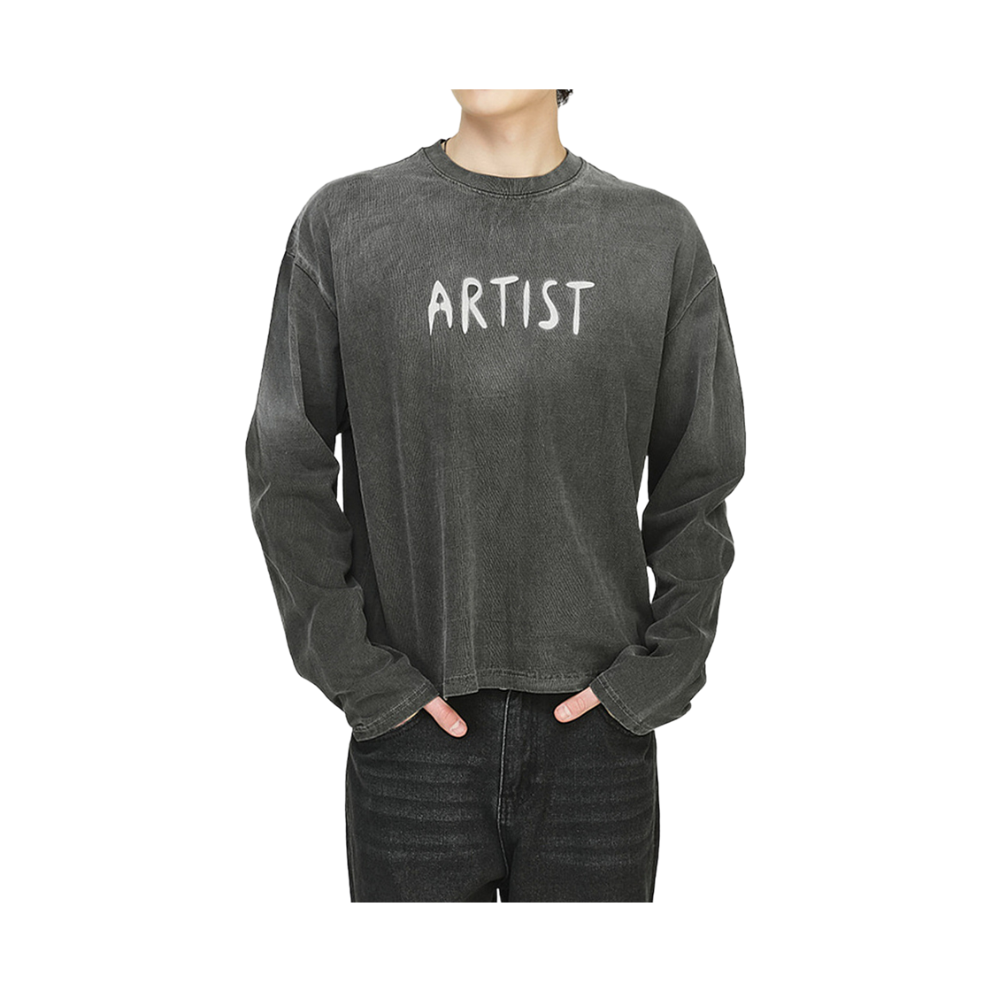 더그레이티스트 아티스트 롱슬리브 다크그레이(The Greatest Artist Long Sleeve Dark Gray) - 2