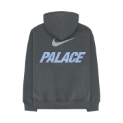 Palace x Nike Font Swoosh Hood Charcoal - 26SS