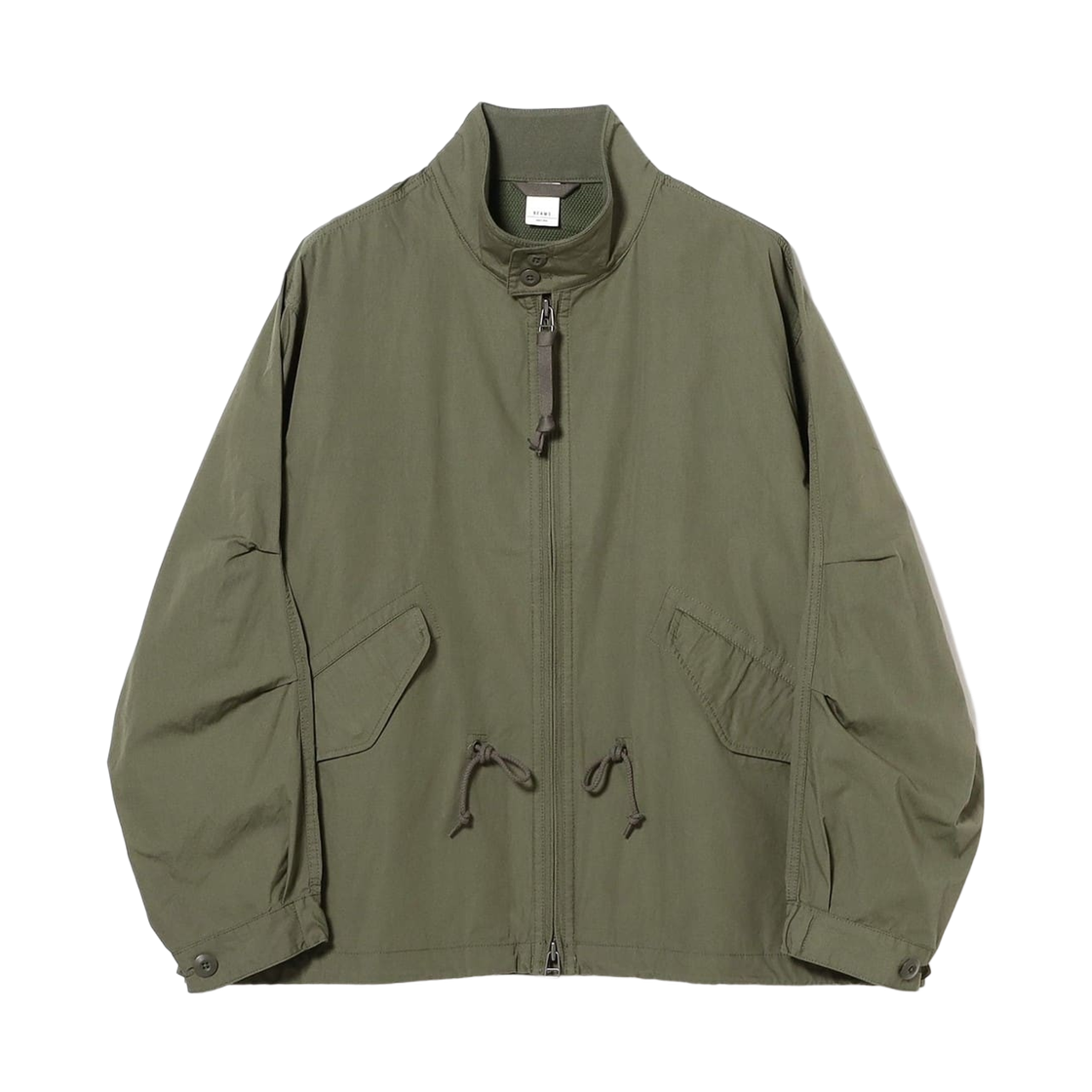 빔즈 G9 모드 블루종 와이드 핏 올리브(Beams G9 Mod Blouson Wide Fit Olive)