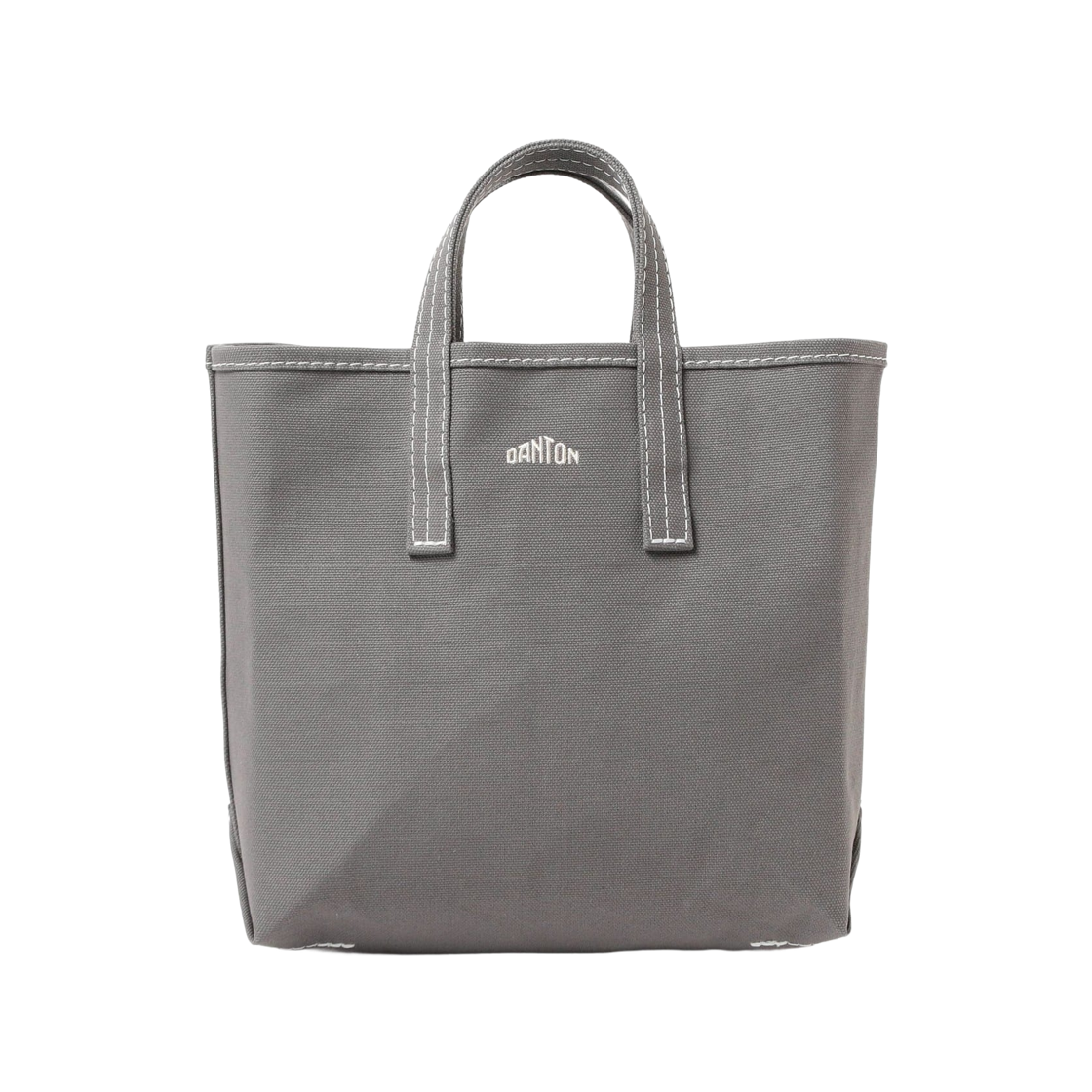 단톤 보주 모옌 코튼 캔버스 토트백 그레이 에크루(Danton Vosges Moyen Cotton Canvas Tote Bag Grey Ecru)