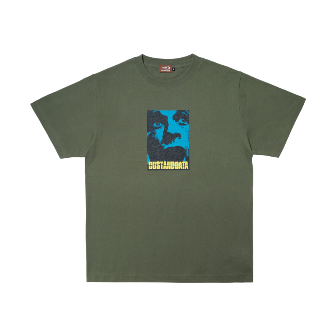 더스트앤데이터 DND 포스터 티 올리브(Dust and Data DND Poster Tee Olive) - 1