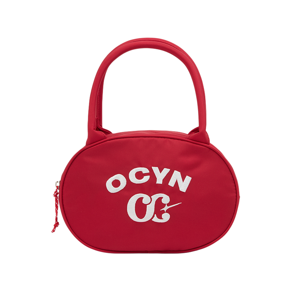 오브콜스와이낫 OCYN 베이직 EMB 미니백 레드(ofcoursewhynot OCYN Basic EMB Mini Bag Red)