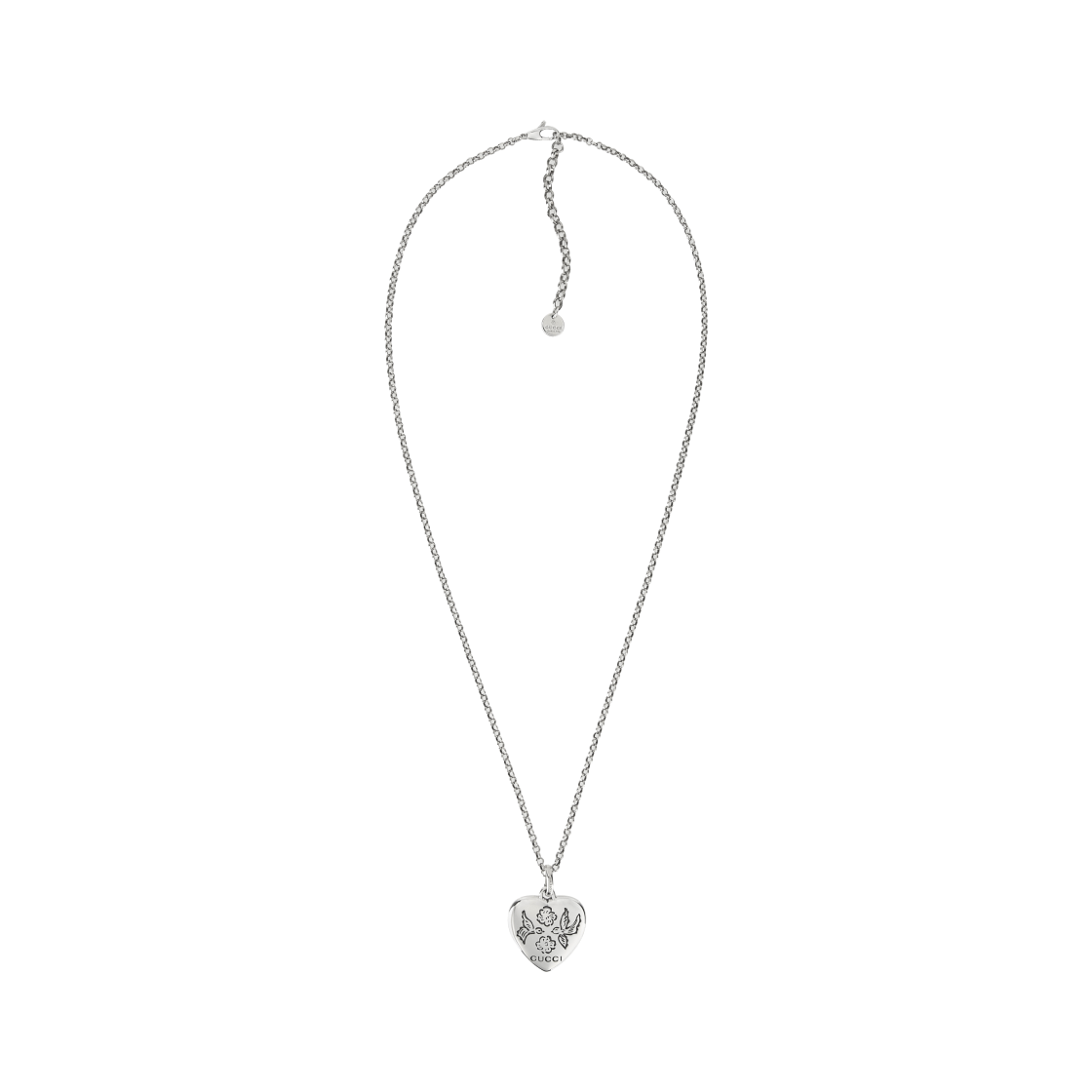 구찌 블라인드 포 러브 네클리스 실버(Gucci Blind for Love Necklace Silver)