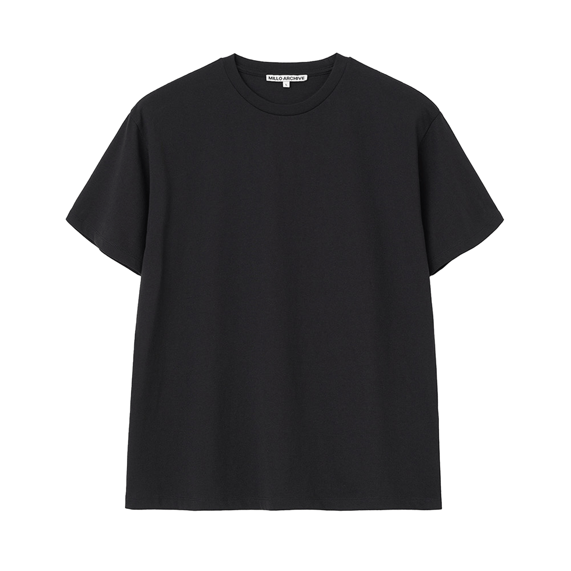 밀로 아카이브 캐주얼 챕터 티셔츠 블랙(Millo Archive Casual Chapter T-Shirt Black)