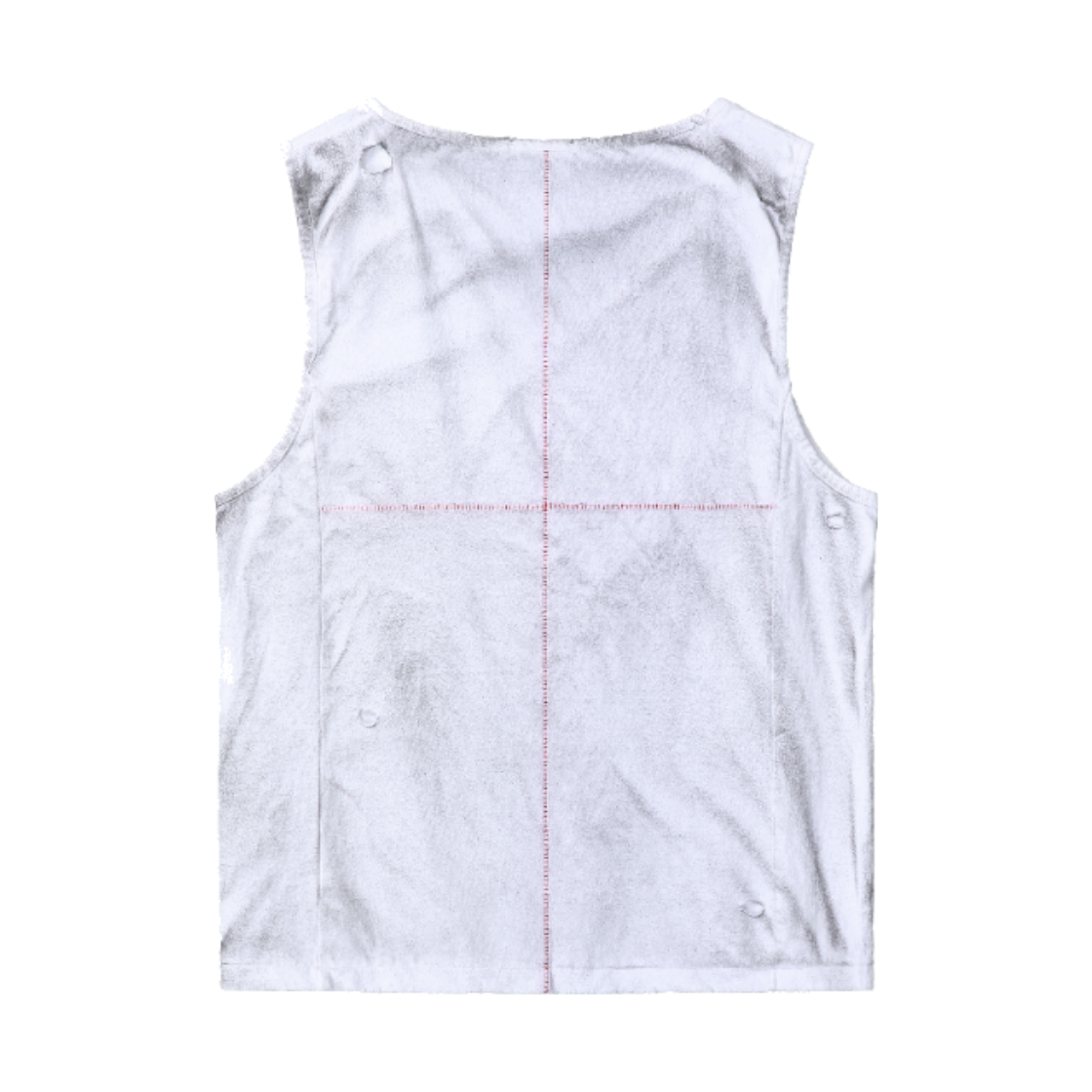 톤얼타이드  크로스 바인딩 슬리브리스 화이트(tornortied Crossed Bind Sleeveless White) - 2