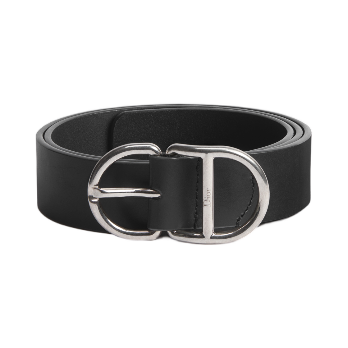 4710PDTOL-H00N Dior CD Belt Taurillon Leather 35mm Blue