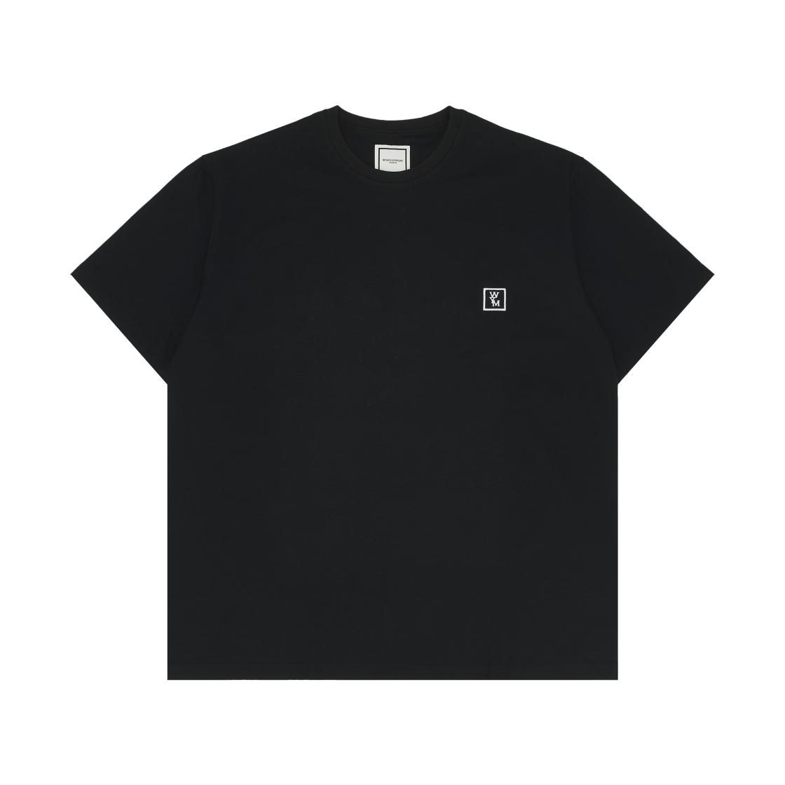 우영미 코튼 백로고 티셔츠 블랙 - 23SS(Wooyoungmi Cotton Back Logo T-shirt Black - 23SS) - 2