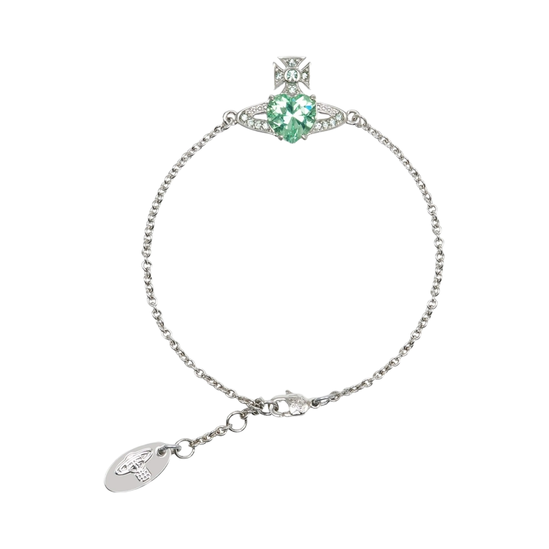 6102020Q-02P707 Vivienne Westwood Ariella Bracelet Silver