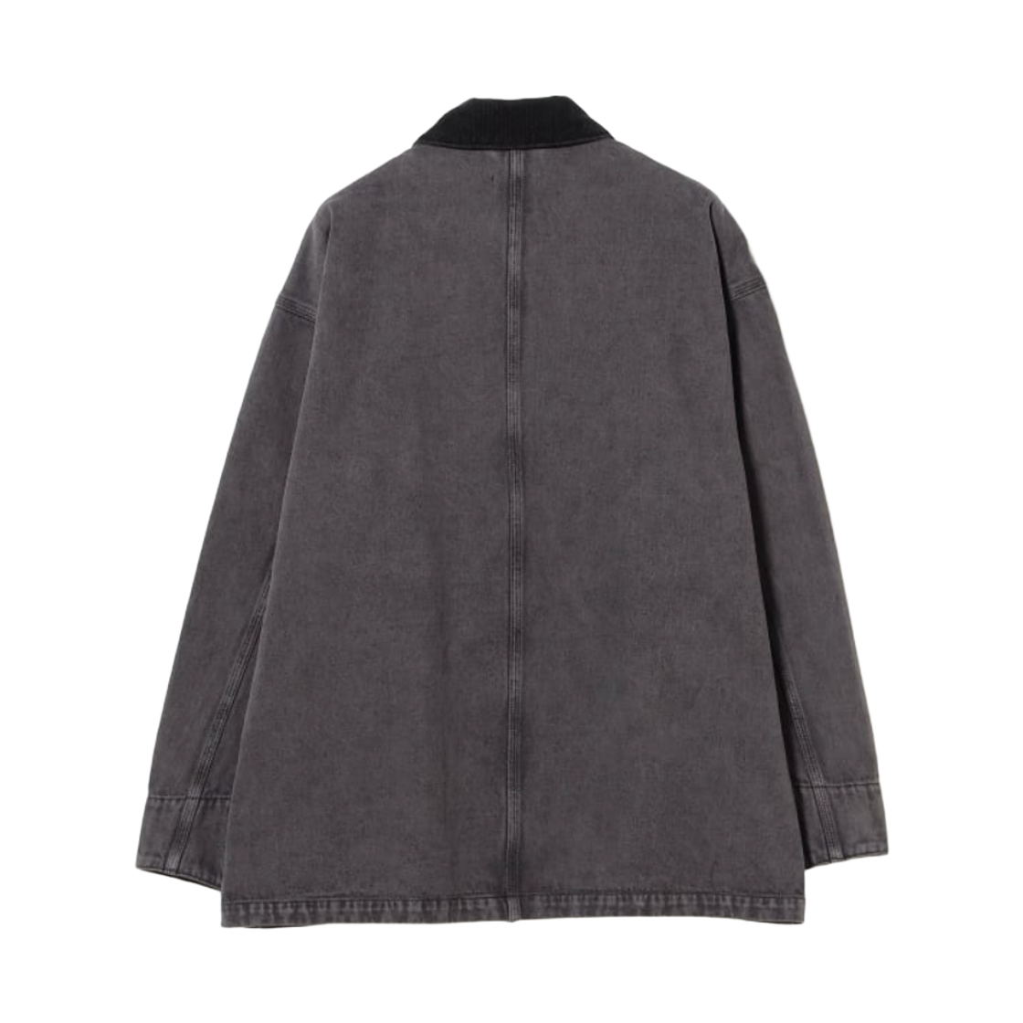 빔즈 페이드 루즈 커버올 블랙(Beams Fade Loose Coverall Black) - 2