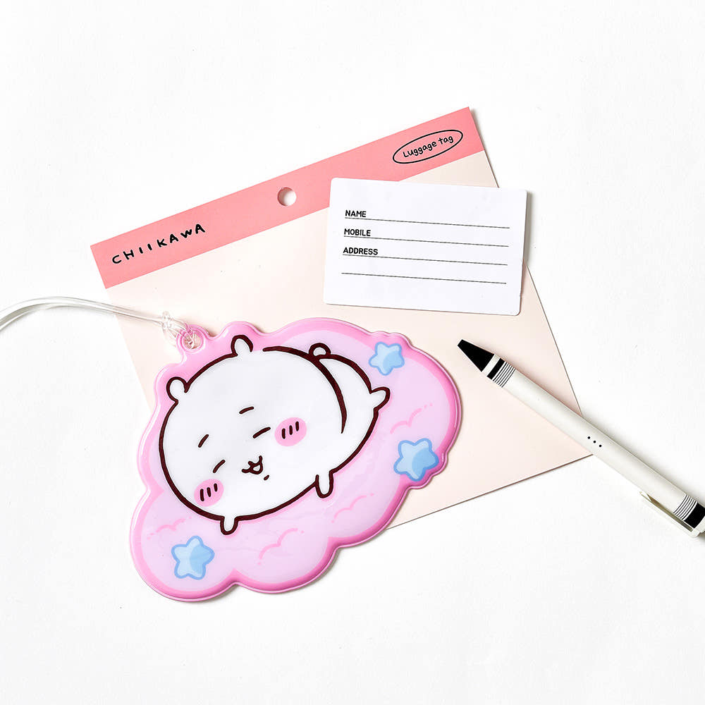대원미디어 먼작귀 캐릭터 여행 러기지택 카드포켓 네임택 3종(Daewonmedia Chiikawa Luggage Name Tag 3 Type) - 4