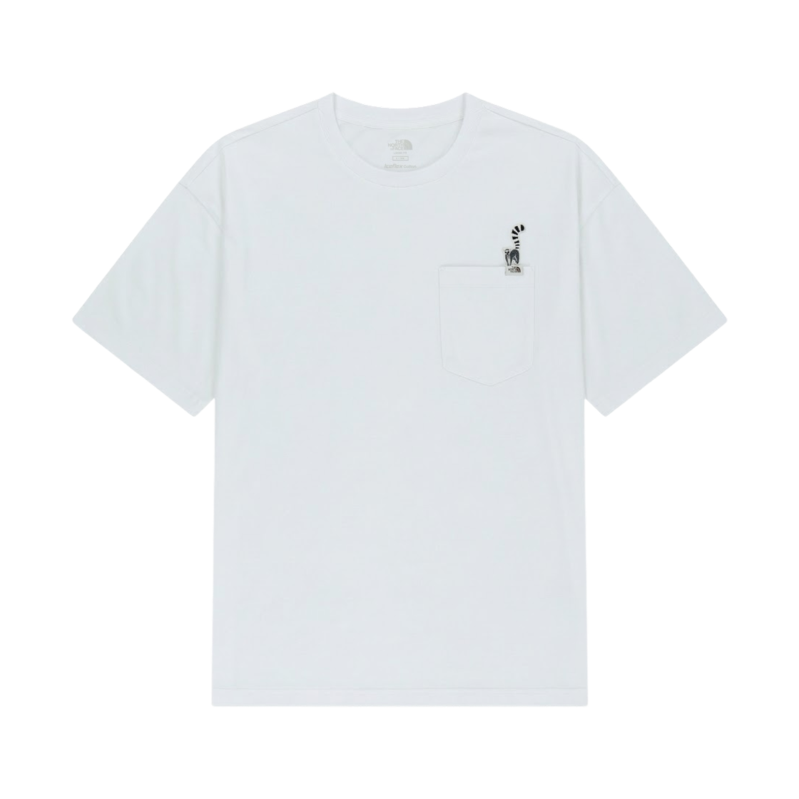 NT7US26J The North Face White Label Fable Pocket S/S R/T-Shirt White - 26SS