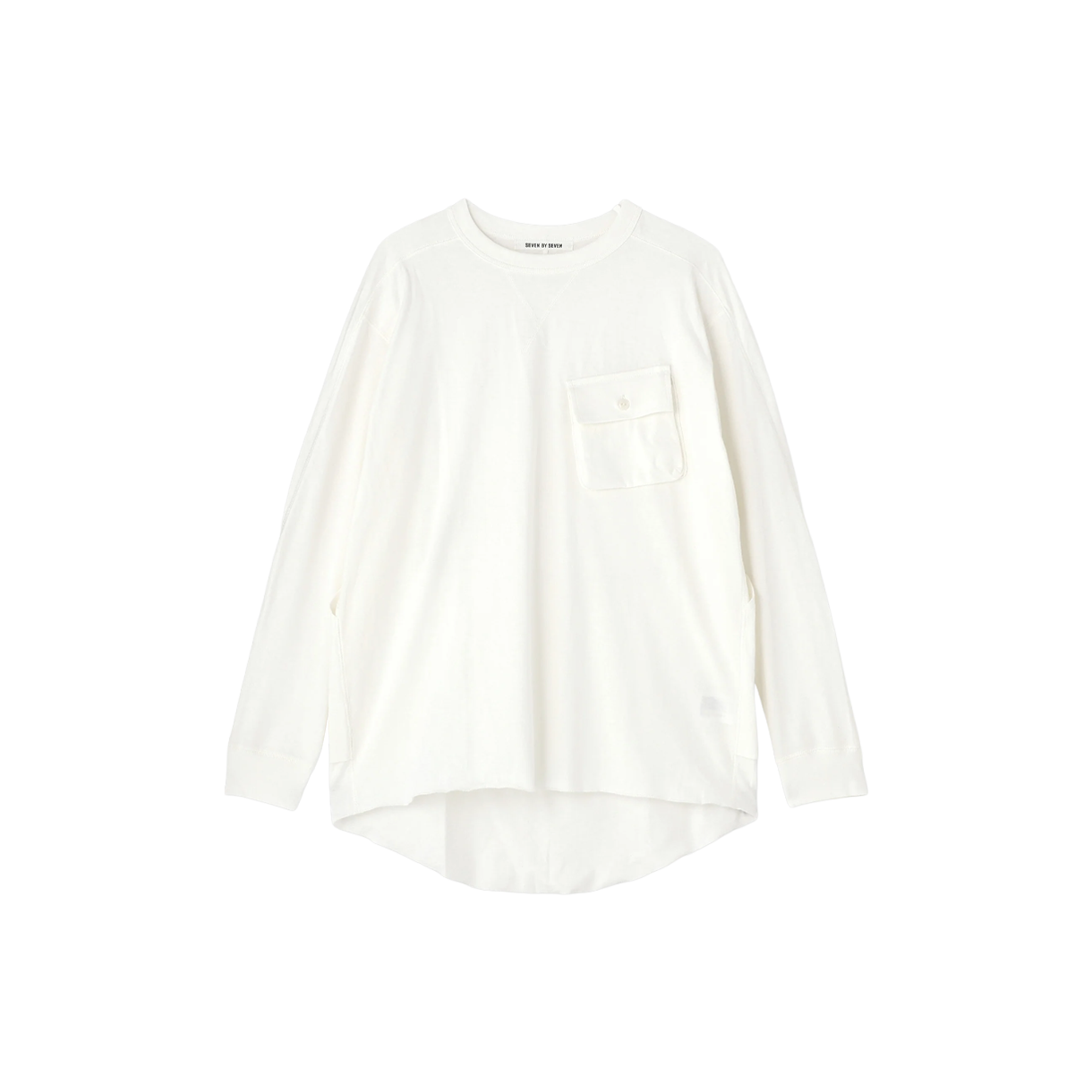 세븐바이세븐 헌팅 포켓 티 롱슬리브 화이트 - 26SS(Seven By Seven Hunting Pocket Tee L/S White - 26SS)