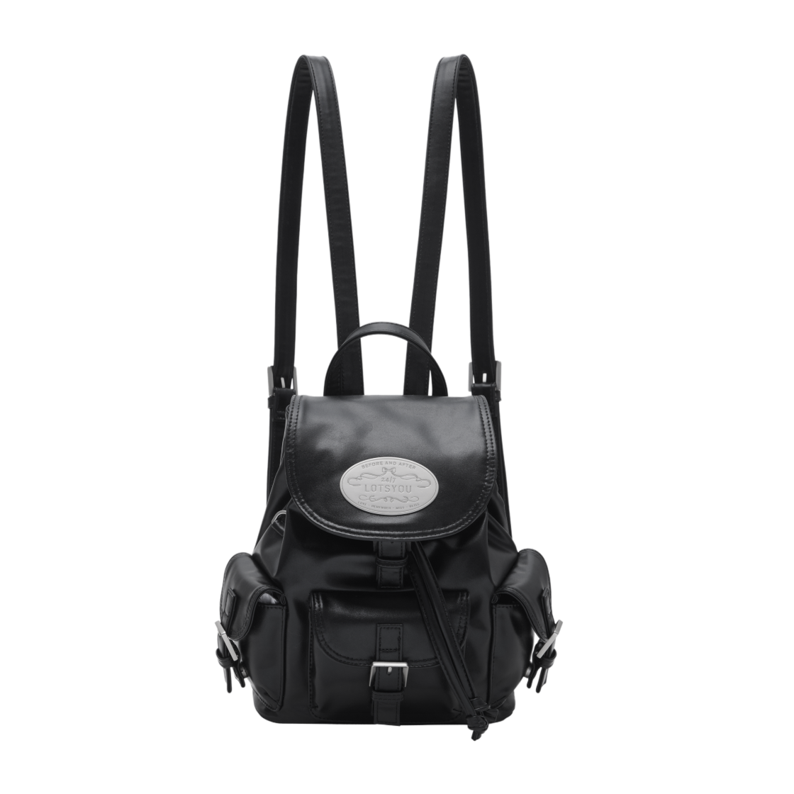 LOTS5BAW521OBK LOTS YOU Nostalgia Twinkle Backpack Black