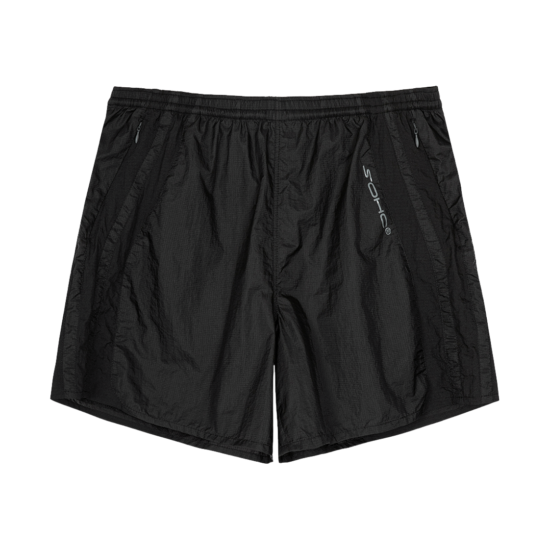 11VUP15216 SOHC Smile Pocket Track Shorts_11VUP152 Black