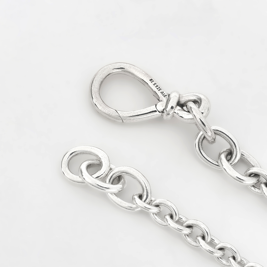 (W) 판도라 청키 인피니티 노트 체인 브레이슬릿 스털링 실버((W) Pandora Chunky Infinity Knot Chain Bracelet Sterling Silver) - 2