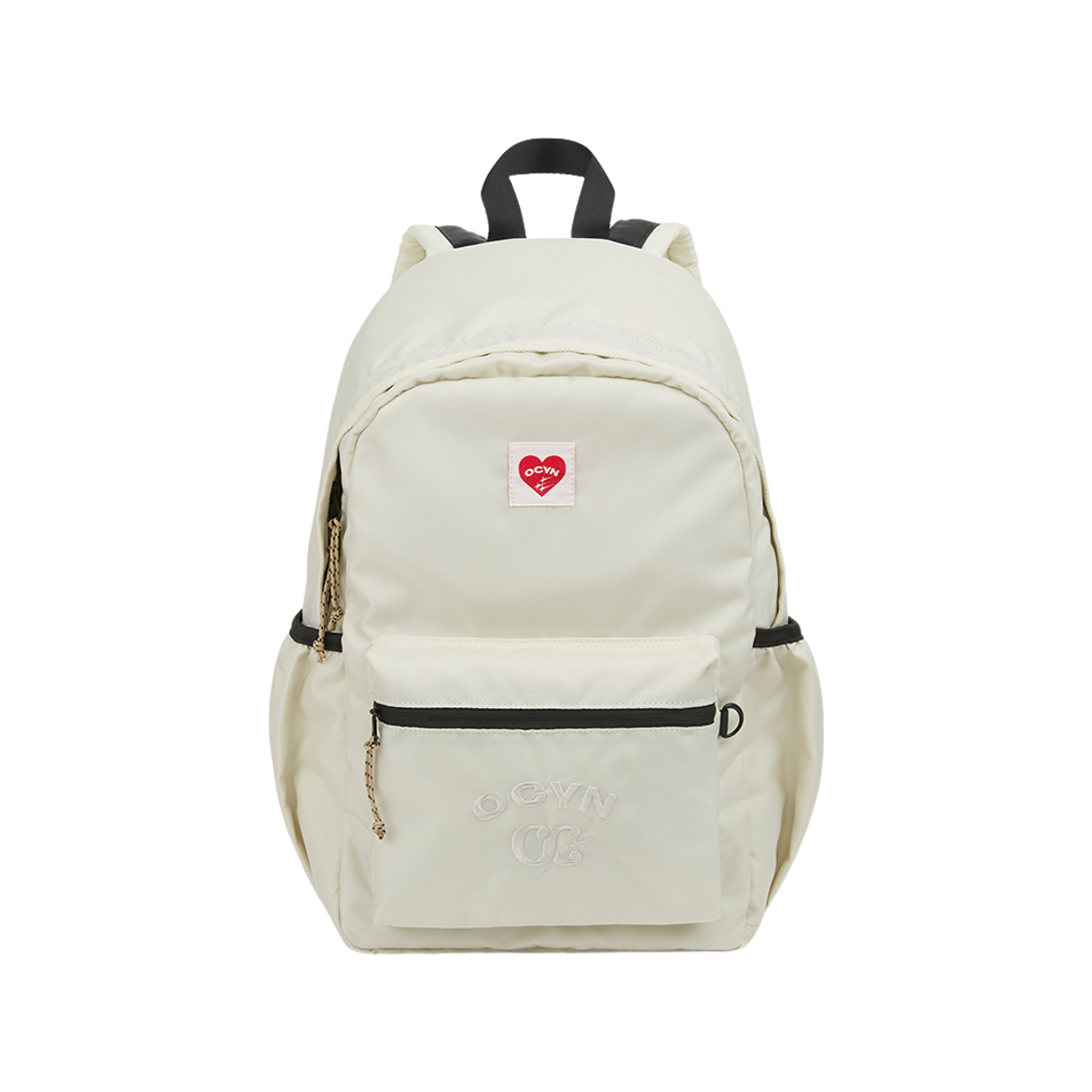 오브콜스와이낫 OCYN 배이직 EMB 백팩 아이보리(ofcoursewhynot OCYN Basic EMB Back Pack Ivory)