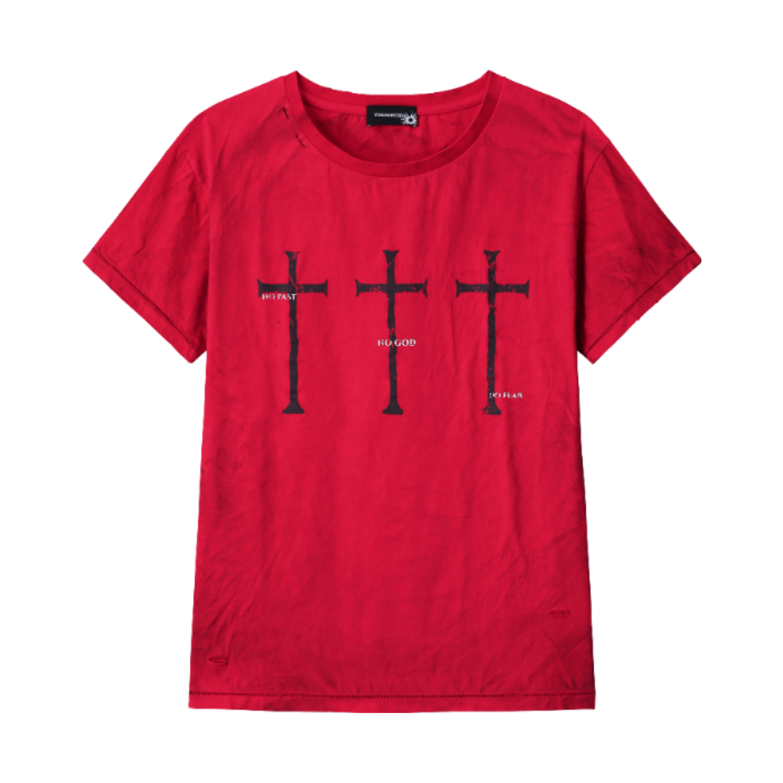 톤얼타이드  메시아 티셔츠 레드(tornortied Messiah T-Shirt
Red)
