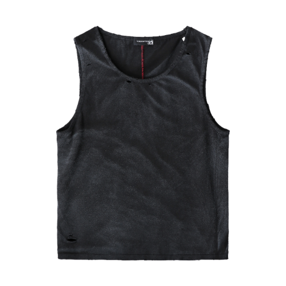 톤얼타이드  크로스 바인딩 슬리브리스 블랙(tornortied Crossed Bind Sleeveless
Black)