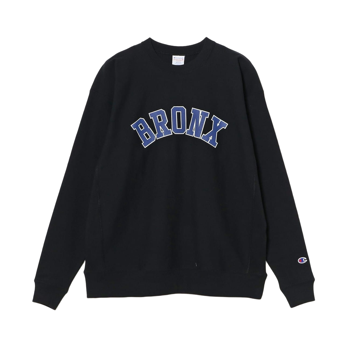 챔피온 x 빔즈 리버스 위브 시티 롱슬리브 티셔츠 블랙(Champion x Beams Reverse Weave City Long Sleeve T-Shirt Black)