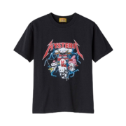 (W) Hysteric Glamour x Sanrio Characters Band T-Shirt Black