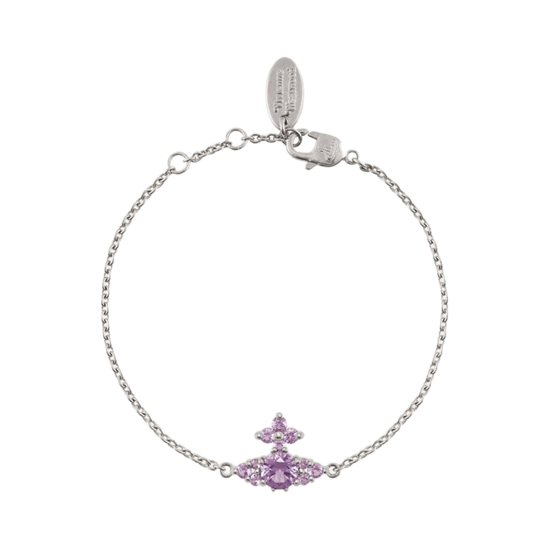 6102025K-02P250 Vivienne Westwood Feodorita Bracelet Silver Lavender