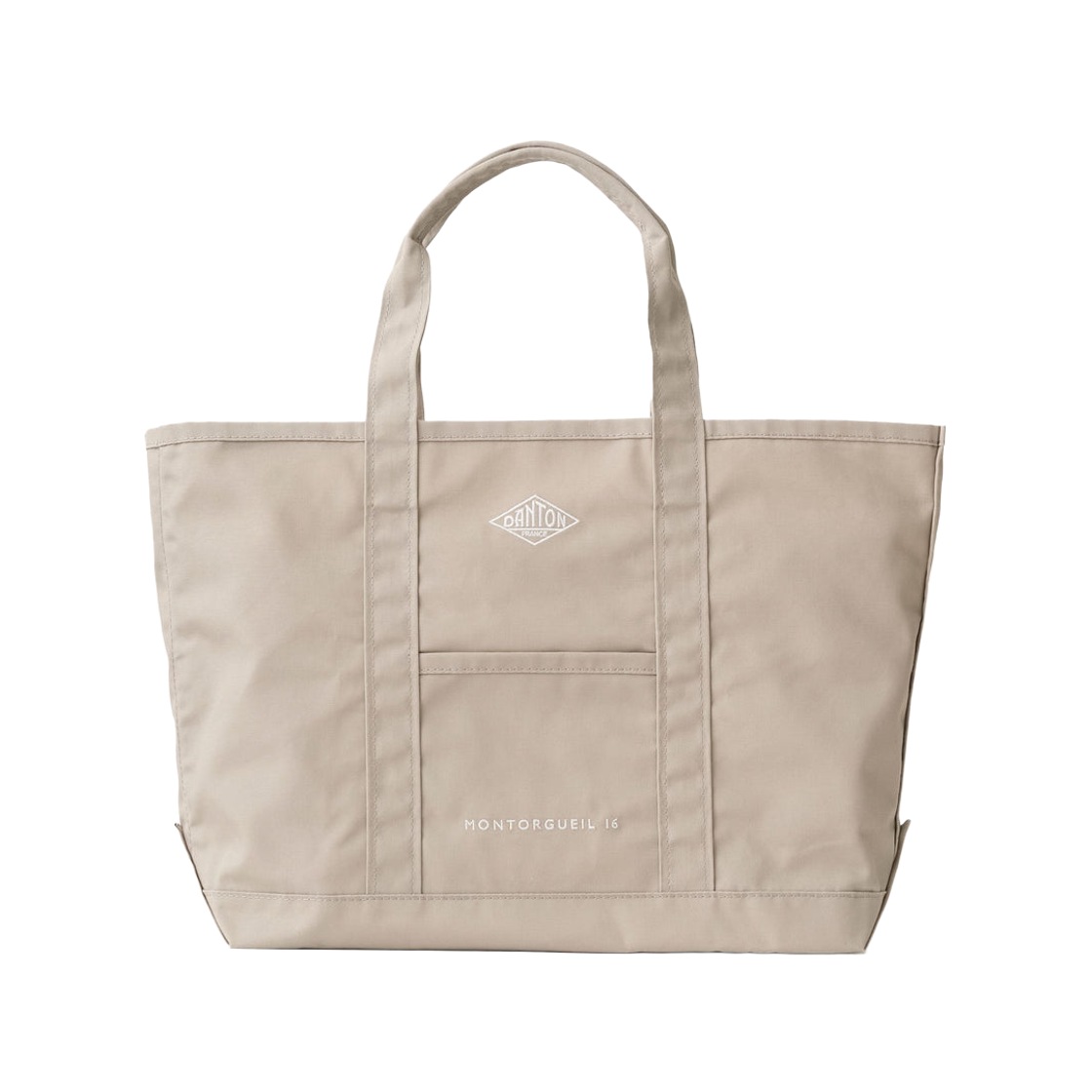 단톤 몽토르게이 캔버스 마르쉐 백 베이지(Danton Montorgueil Canvas Marche Bag Beige)