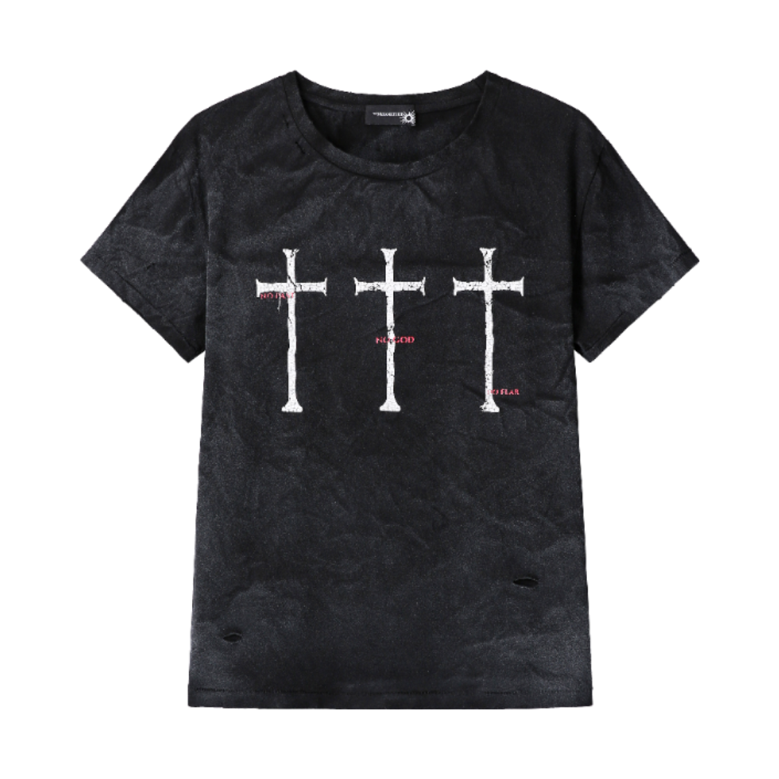 톤얼타이드  메시아 티셔츠 블랙(tornortied Messiah T-Shirt
Black)
