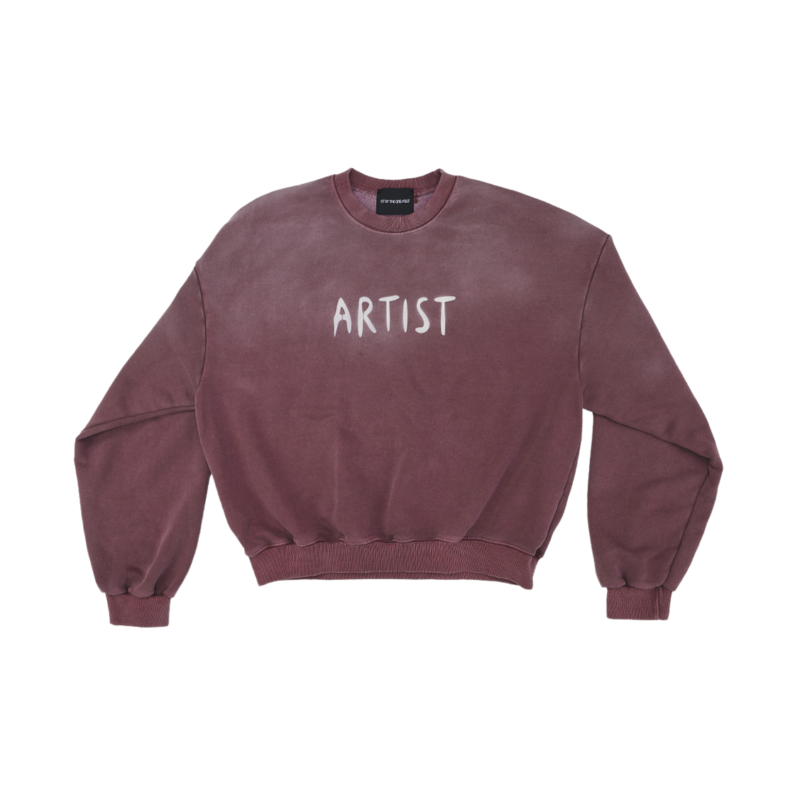 더그레이티스트 아티스트 스웻셔츠 버건디(The Greatest Artist Sweatshirt Burgundy) - 1